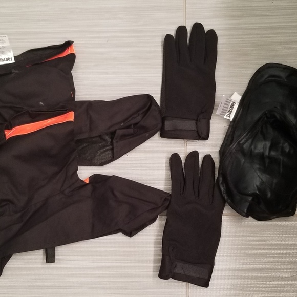 FORTNITE DARK VOYAGER kids COSTUME size M (8-10) - Picture 3 of 4